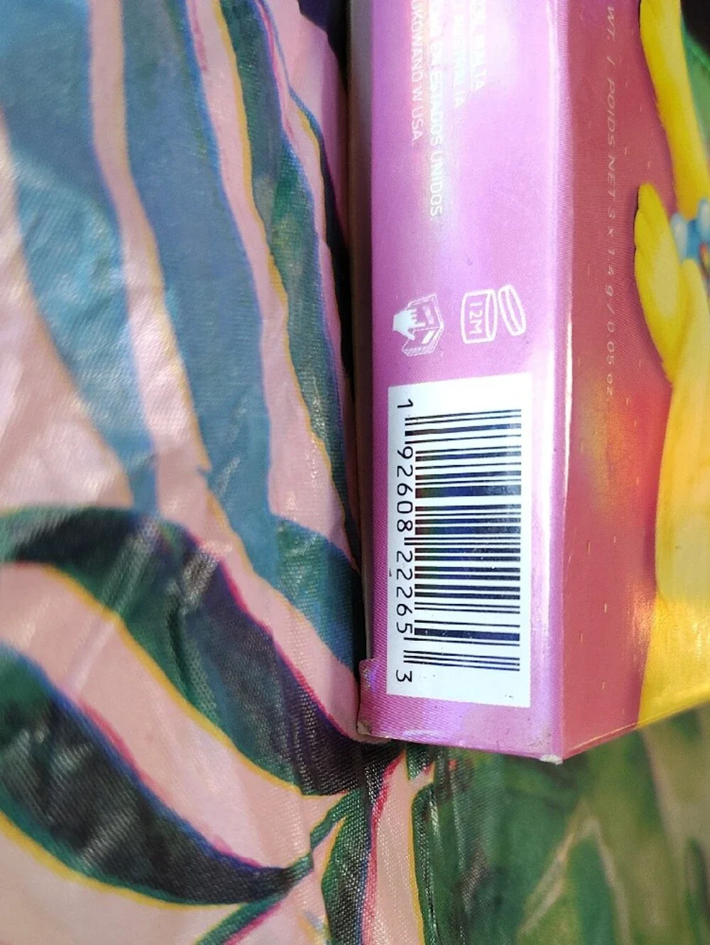 Lisa Frank Pastel Rainbow Lip Crayon Trio - Pink, Gold, Green